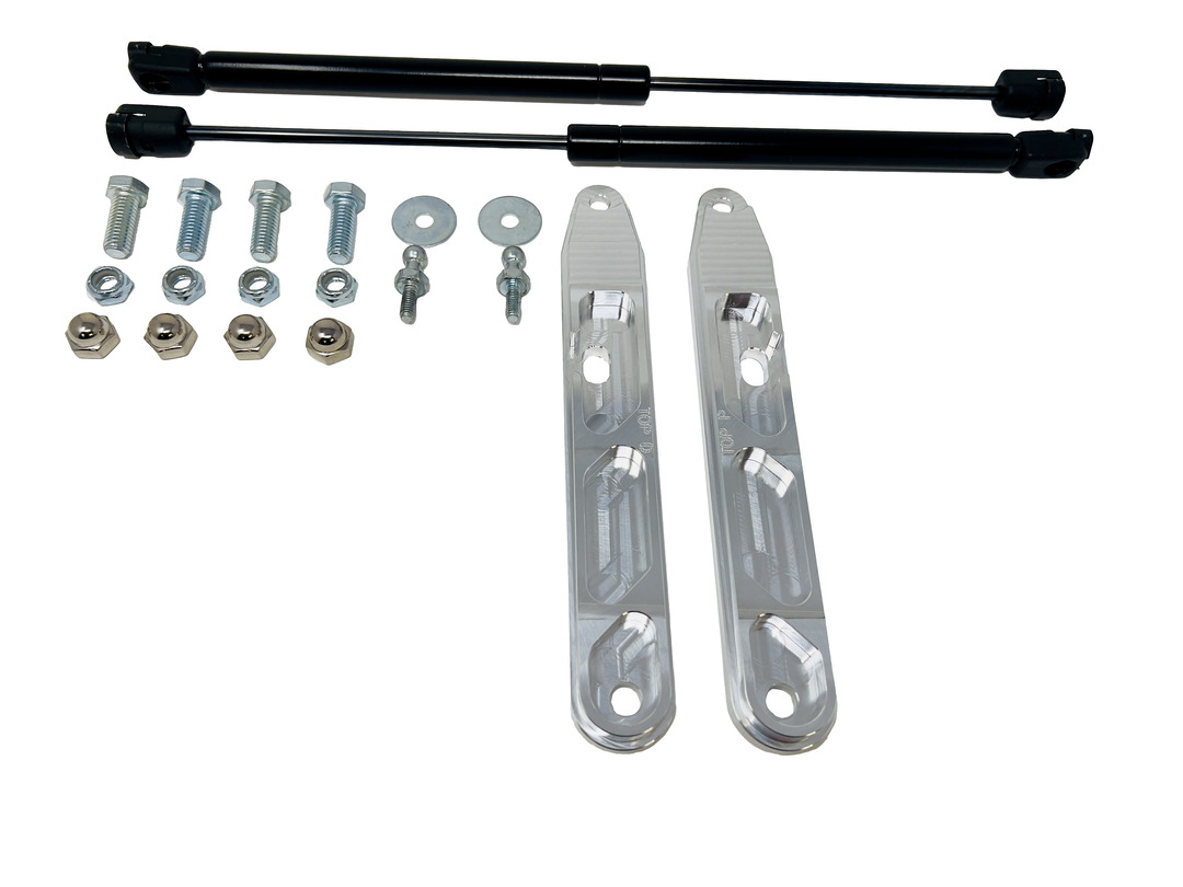 79-93 Mustang Coupe Gas Shock Trunk Kit