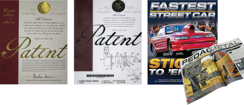Pedal Assembly Patent and Publications